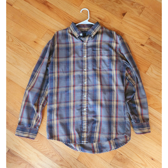 U.S POLO ASSN. PLAID Shirt Medium - Picture 3 of 6